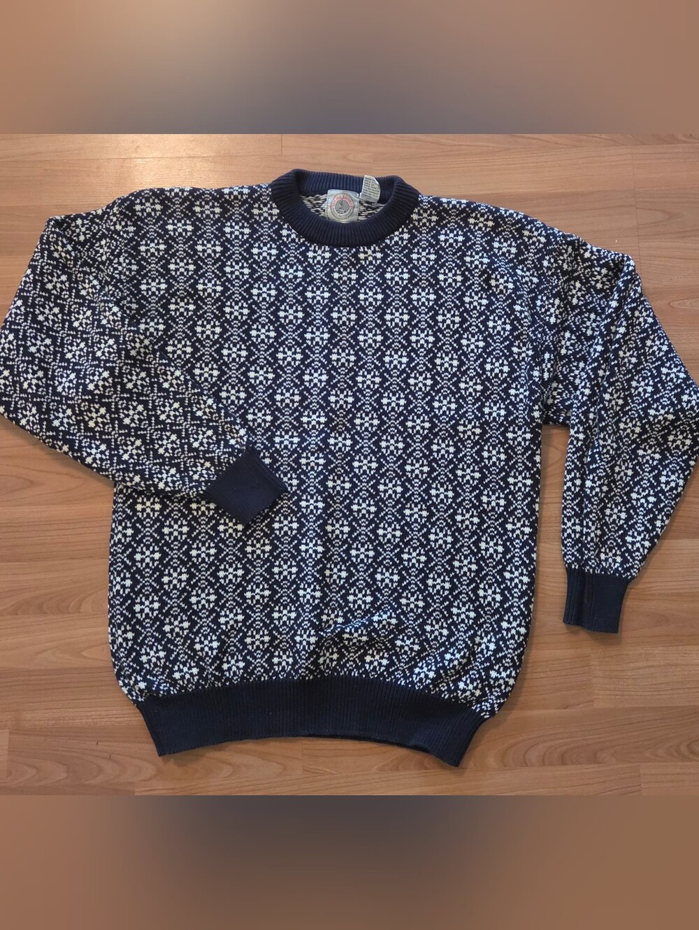 Vintage Fishermans Sweater 100% Cotton